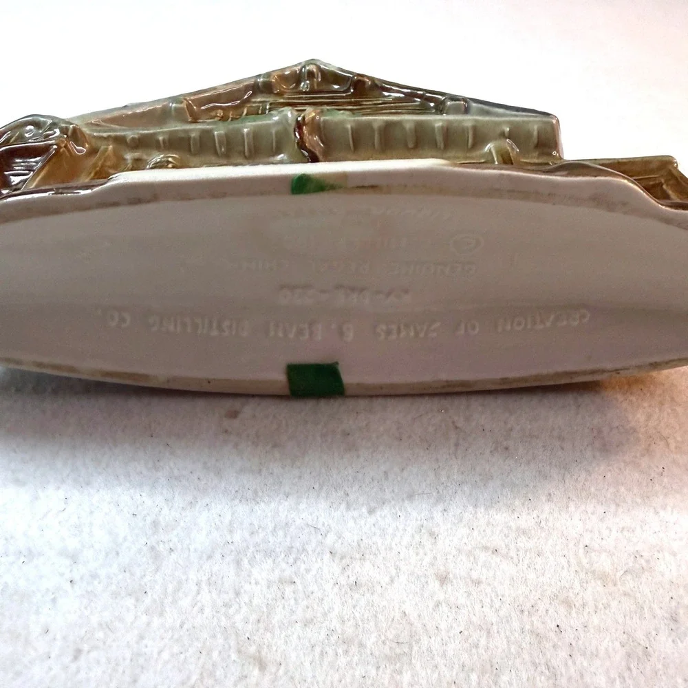 Vintage 1969 Jim Beam Decanter Ponderosa Ranch Nevada Regal Bonanza Collectible